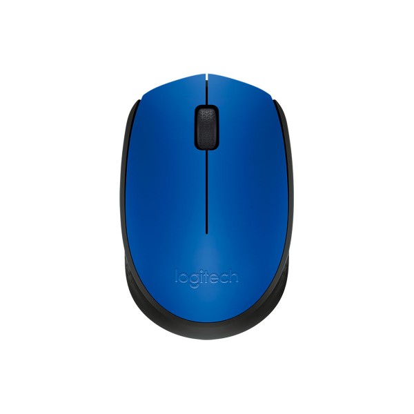 Logitech m171 azul ratón inalámbrico plug and play cómodo y portátil con conexión estable de hasta 10m