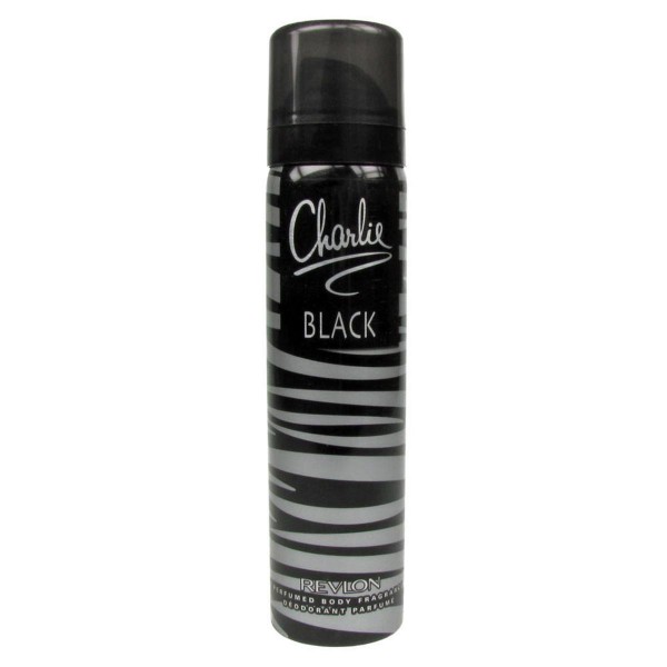 Charlie black perfumed body fragrance 75ml