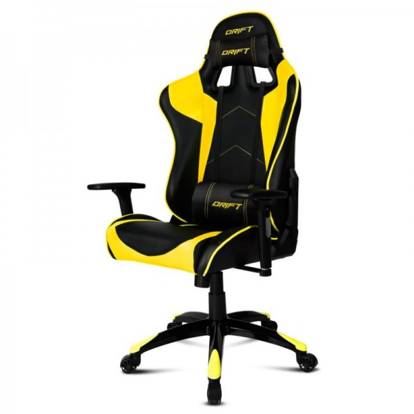 Drift silla gaming dr300 negro/amarillo