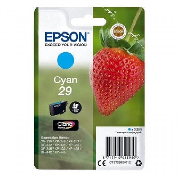 Epson cartucho t2982 cyan