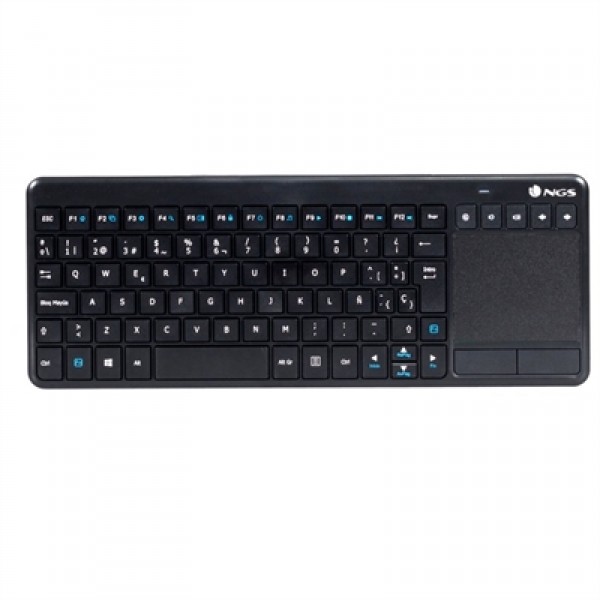 Ngs teclado inalámbrico con touchpad multimedia 2.