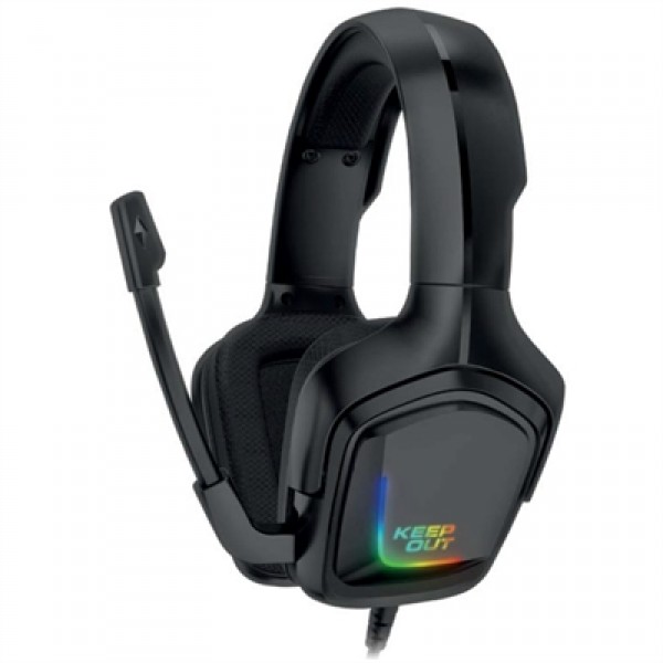 Keepout gaming hx601 rgb pc/ps4 auricular + mic