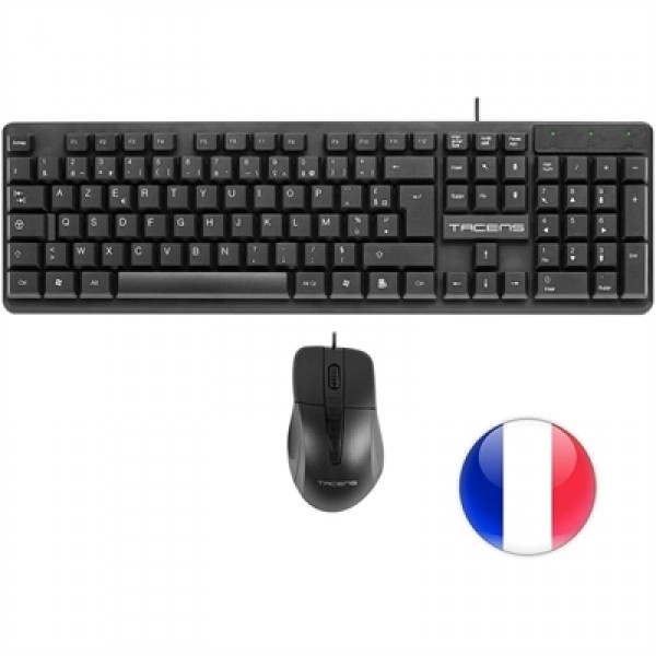 Tacens anima teclado+ratón  acp0 1200dpi francés