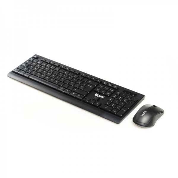 Iggual kit teclado ratón inalámbrico wmk-business