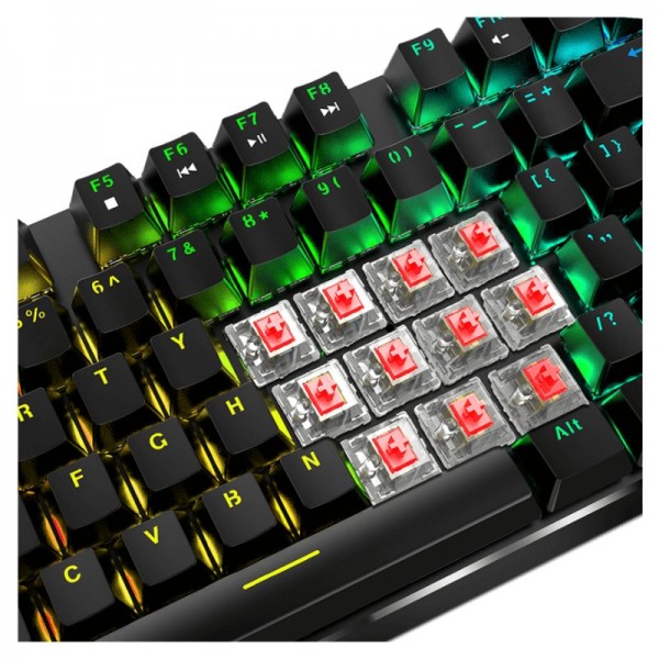 Hiditec teclado gaming gk400 mecanico